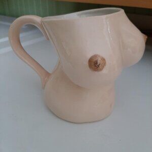 Vintage naked lady mug